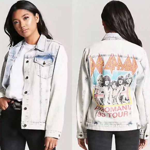 roman white denim jacket